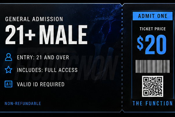 Men’s Ticket 21+